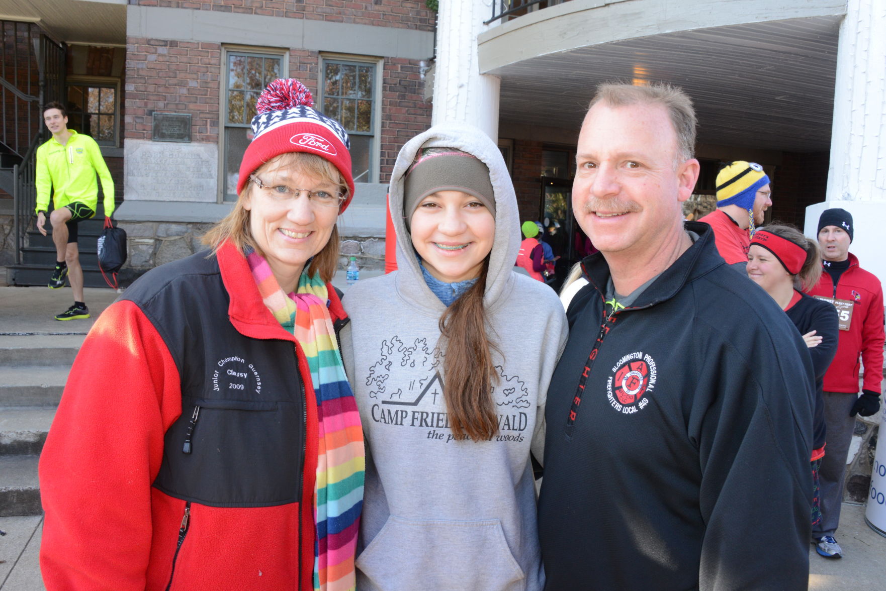 Jill, Lauren, and Brian Mohr